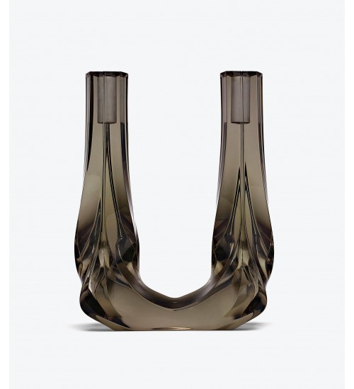 Zaha  Hadid Design BRAID DOUBLE CANDLE HOLDER - H 30 CM烛架